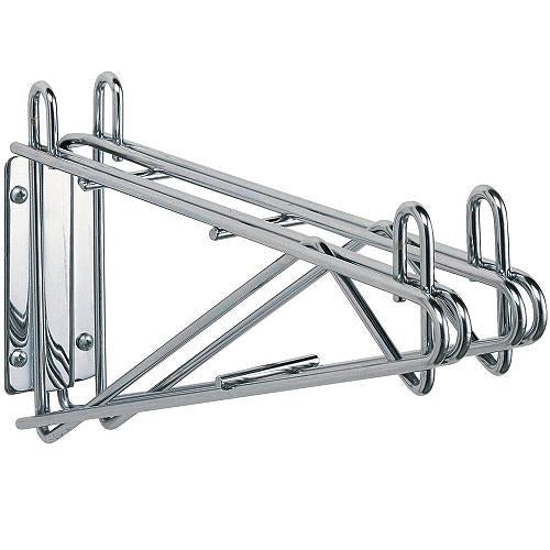 Shelf, Direct Wall Bracket, Double, 14"