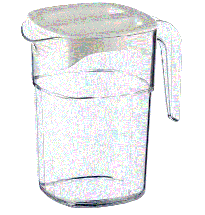 Pitcher, 47 oz w/lid