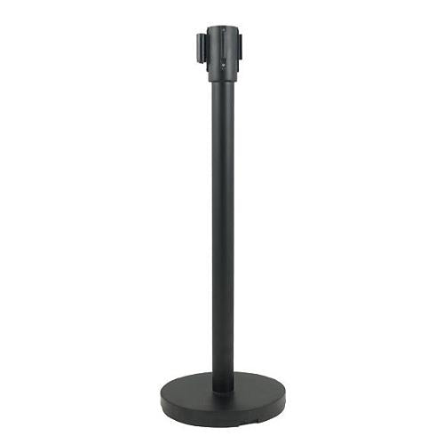 Crowd Control Stanchion, 36", Black