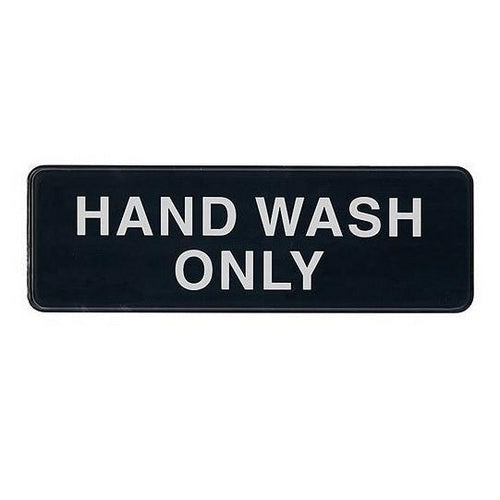Handwash Only Sign for Service Area and BOH