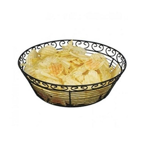 Bread/Fruit Basket, 10" Dia. X 3" H, Round