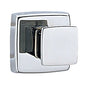 Robe Hook, Single, 2"x2" Satin Stainless