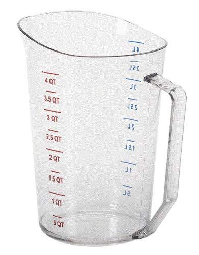 Measuring Cup, 4 Qt