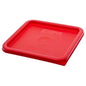 Cover, Square Red, Fits  6 & 8 QT