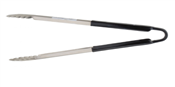 Tong 16", Black Handle, S/S