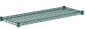 Wire Shelf 14"x36" Green Epoxy