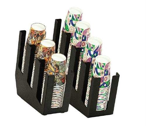 Cup Dispenser, Countertop - 4 Section
