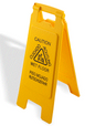Caution Wet Floor Sign, Yellow