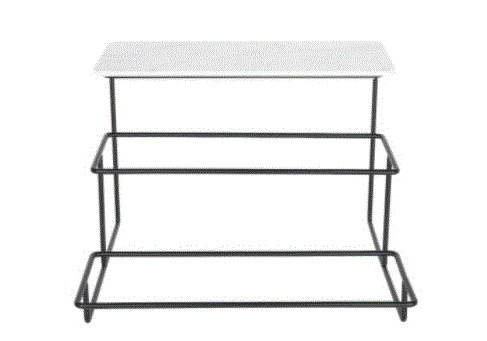 Bakery Display 3 Tier Metal Stand