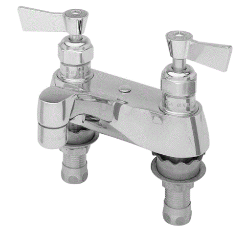 Dump Sink Faucet, Deck Mounted