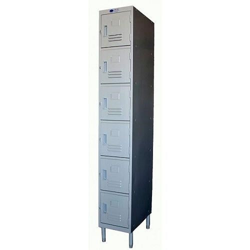 Lockers 6-Tier, Beige