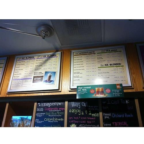 Menu Board, 21.25" x 25.25", Satin Silver