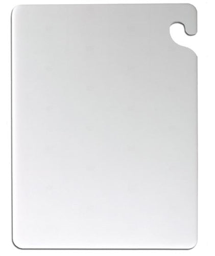 Cutting Board, White, 12x18x1/2"