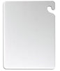 Cutting Board, White, 12x18x1/2"