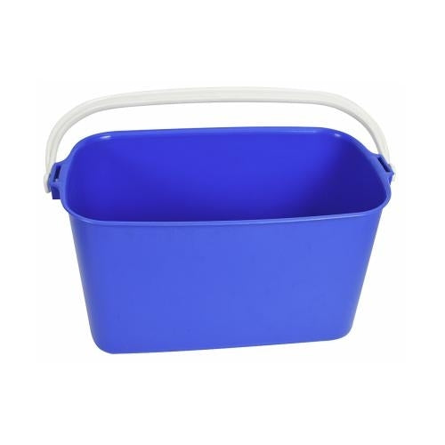9 Liter Oblong Bucket, Blue