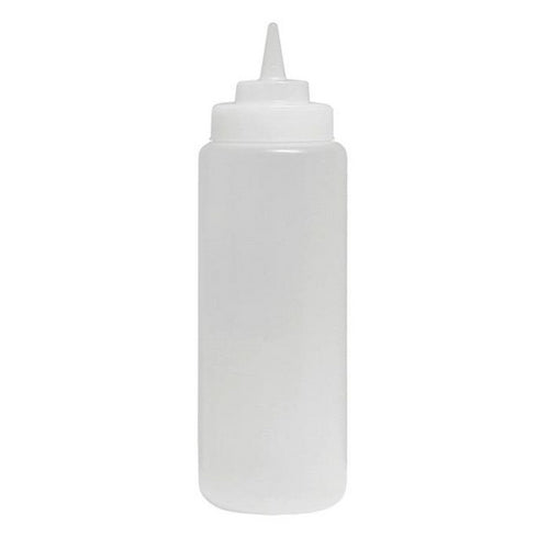 Squeeze Bottle, 12 oz, 38mm Opening, Cone Tip